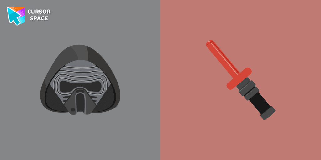 Kylo Ren cursor cursor pack